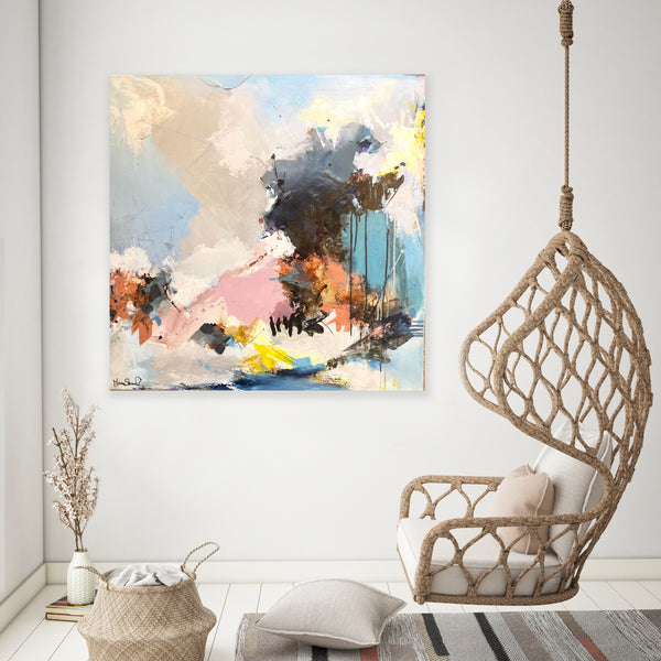 "DIAMOND OF COLORS" Maleri