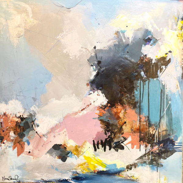 "DIAMOND OF COLORS" Maleri