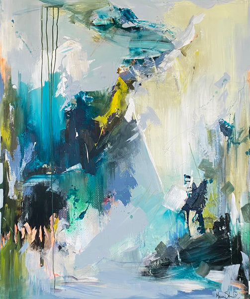 "ON TOP OF THE WORLD” Maleri