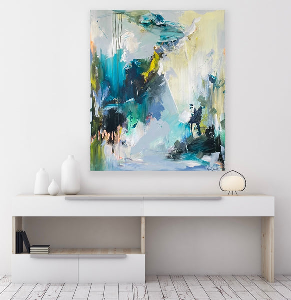 "ON TOP OF THE WORLD” Maleri