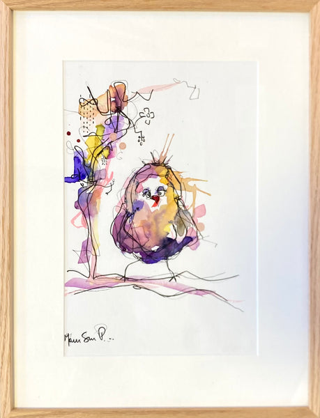 "PIP" akvarel (30x40cm)