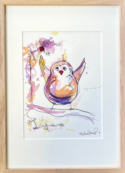 "PIP" akvarel (21x30cm)